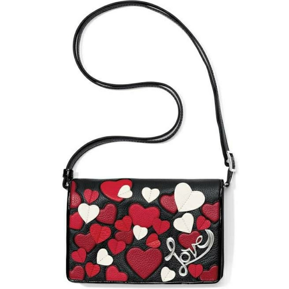 BRIGHTON Love Story Fall In Love Leather Crossbody - Picture 5 of 16